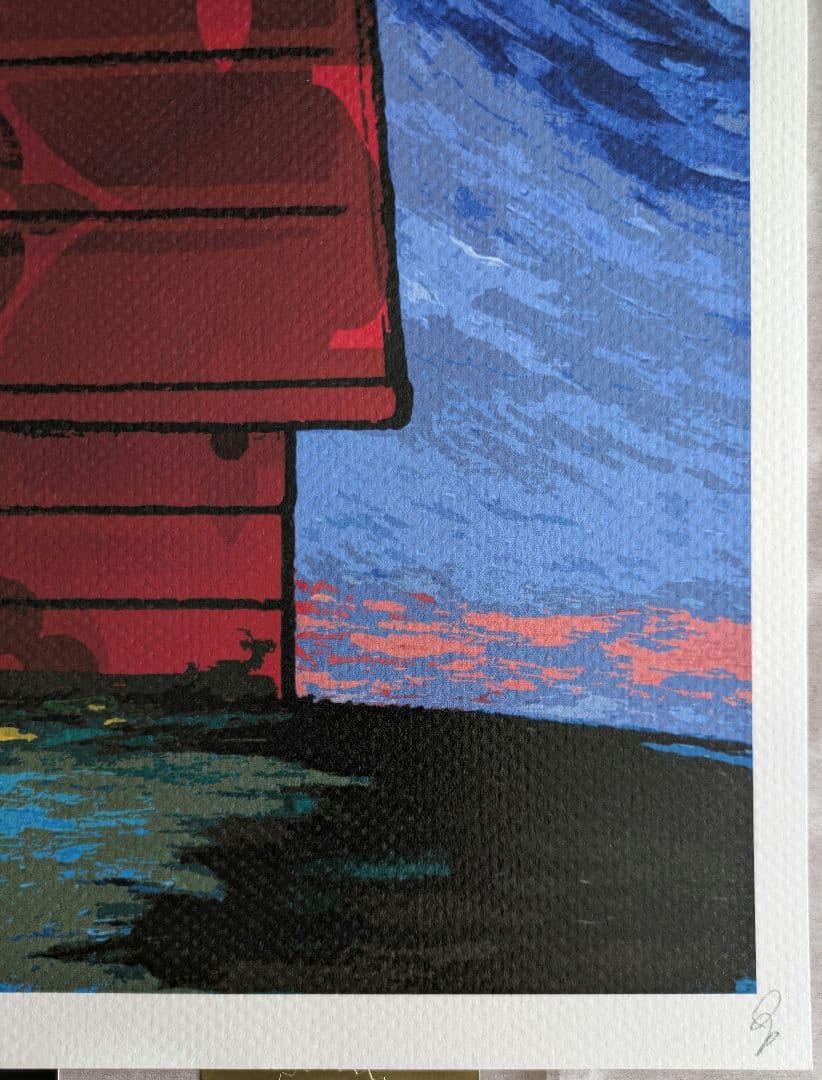 【DEATH NYC】SNOOPY×GOGH【世界限定100枚】