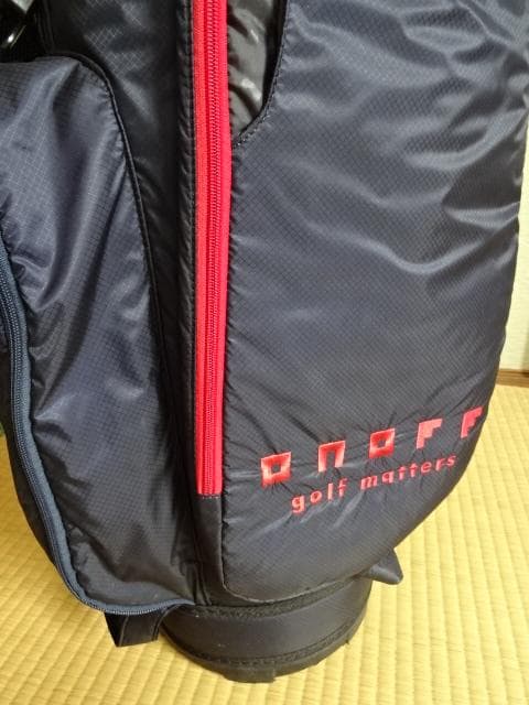 onoff キャディバッグ　ネイビー
