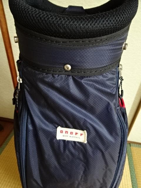 onoff キャディバッグ　ネイビー