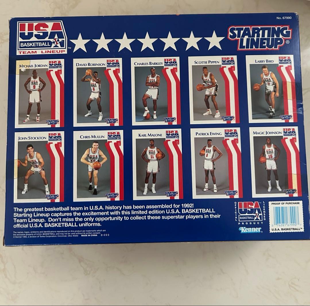 NBA フィギュア USA バルセロナ ドリームチーム1992