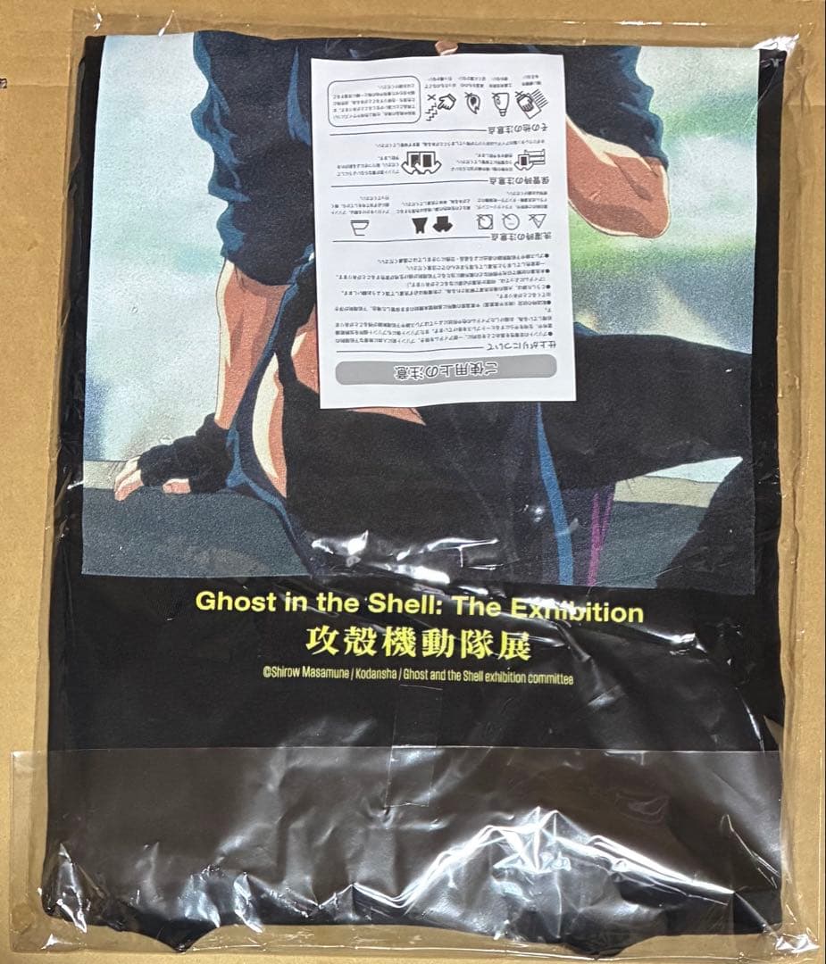 攻殻機動隊展　30周年記念 オリジナルデザインTシャツ　1995枚限定　XL