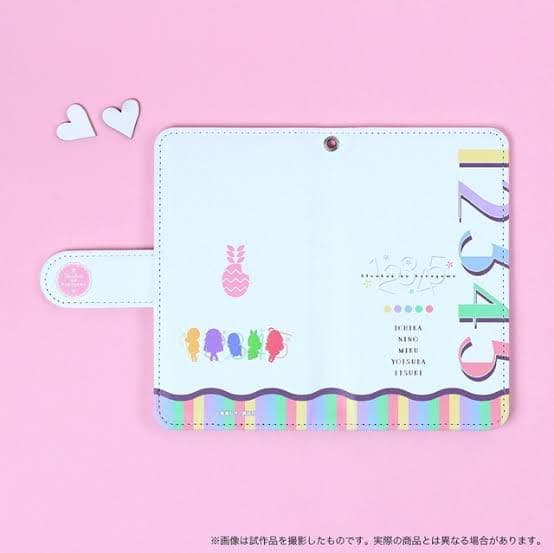 五等分の花嫁展　手帳型スマートフォンケース