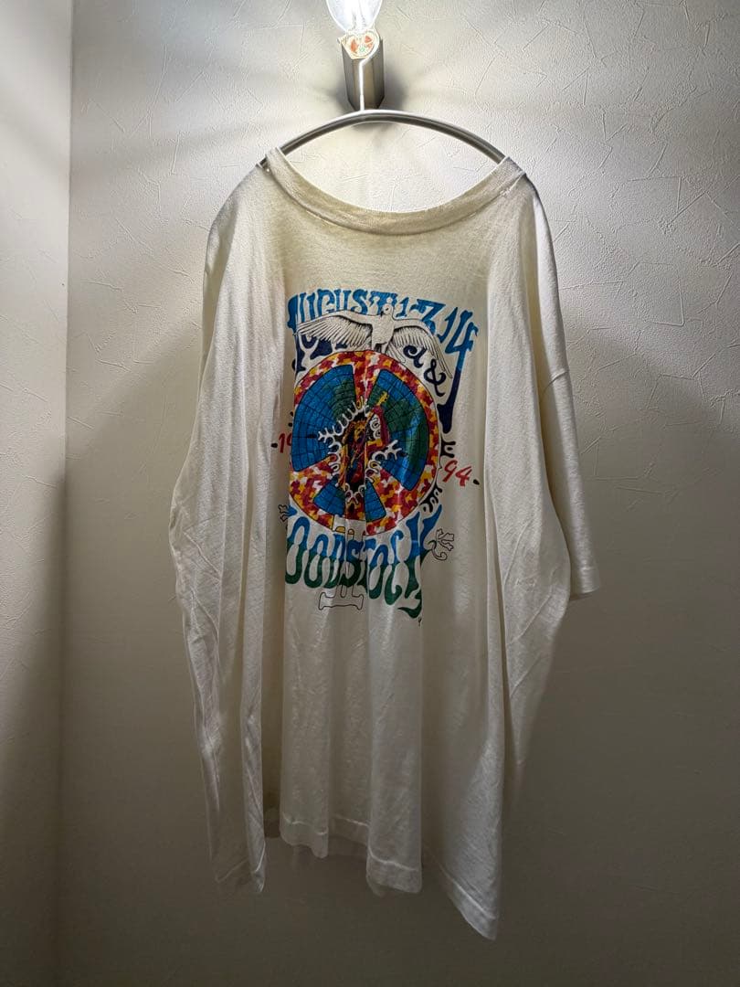 Woodstock '94 ピースマーク Tシャツ