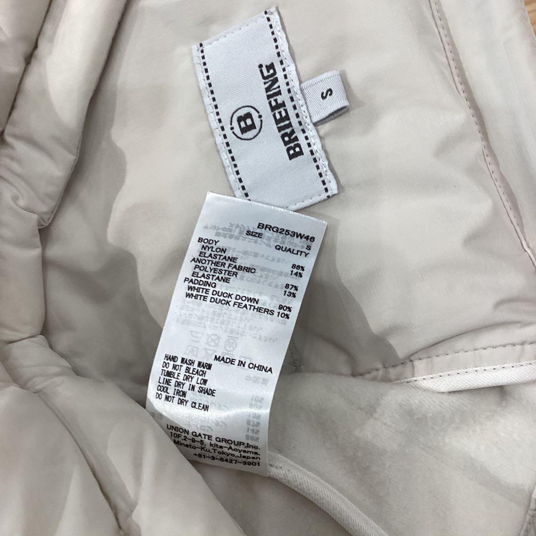 BRIEFING 新品　WOMEN’S HYBRID DOWN VEST S