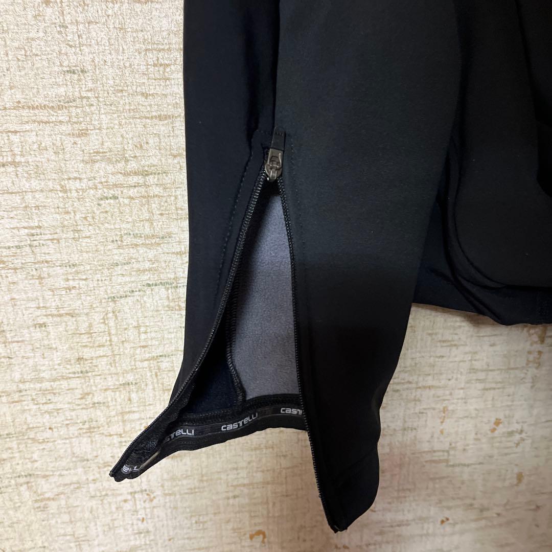 Castelli ビブタイツ Mサイズ 反射材付き