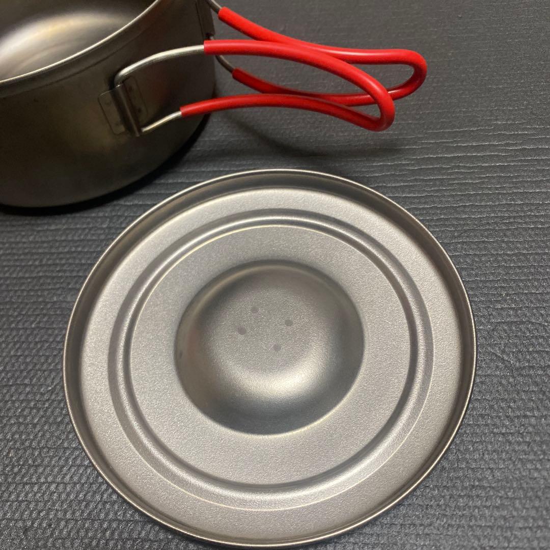バーベキュー・調理用品 EVERNEW Ti U.L. Pot 900 VESUV Windshield