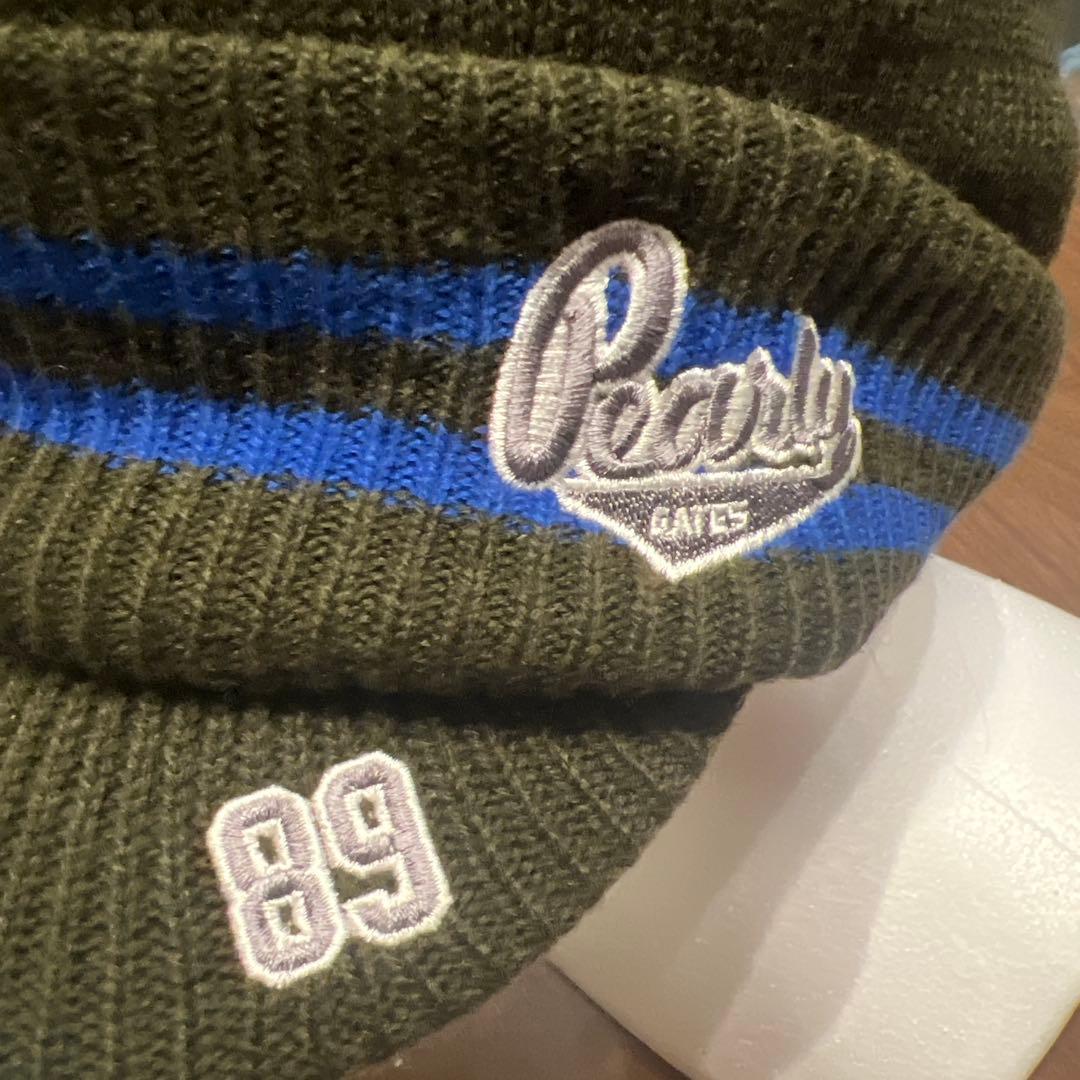 パーリーゲイツPearl Gates ニット帽 ポンポン付き