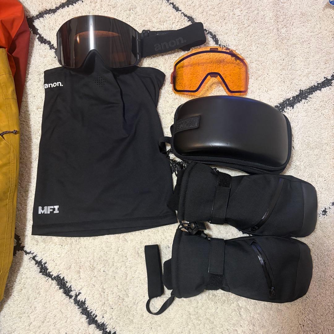 Burton anon Oakleyスノーボードセット［一式］