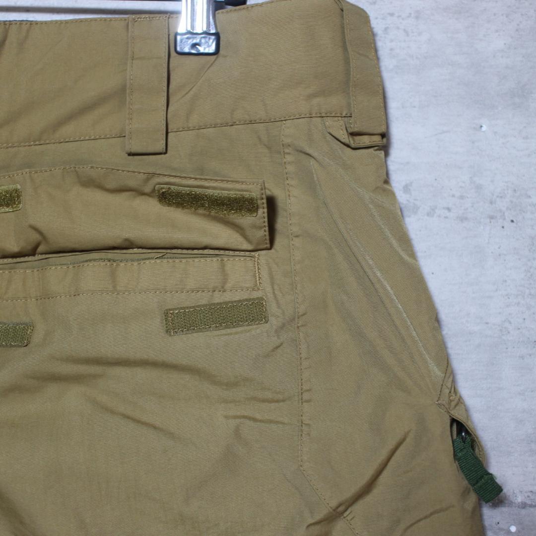 【極美品 高撥水 珍色】ミリタリー 極太カーゴ【M】BURTON スノーパンツ