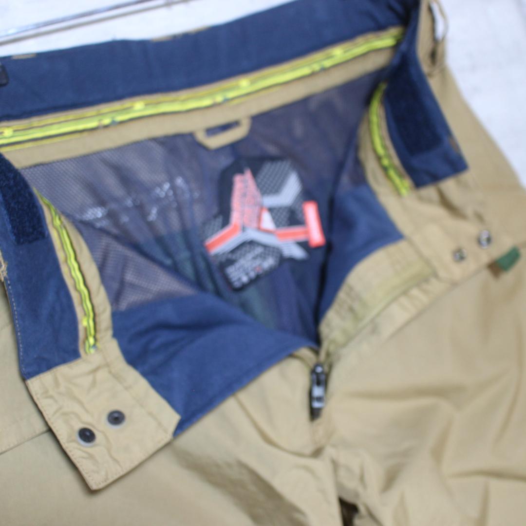 【極美品 高撥水 珍色】ミリタリー 極太カーゴ【M】BURTON スノーパンツ
