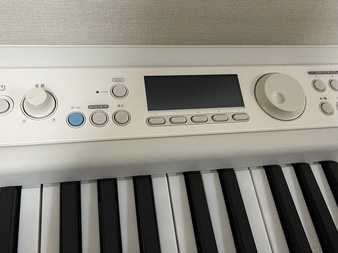 CASIO LK-520 ホワイト 電子キーボード