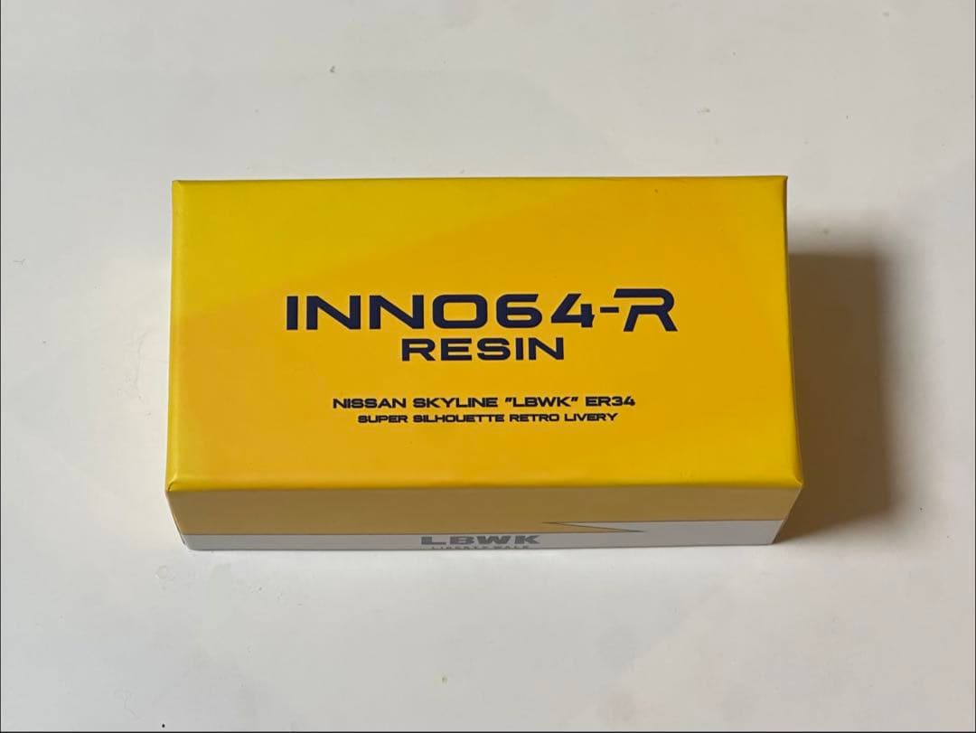 NissanSkylineER34 LBWK ミニカー インノモデル inno