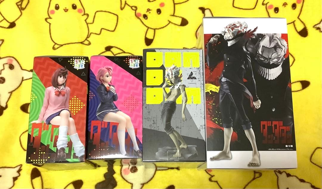 新品未開封！ダンダダンシリーズプライズフィギュア4個セット！