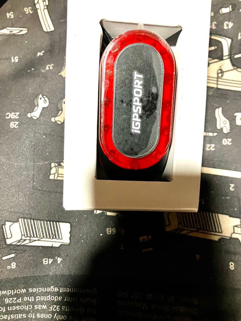 iGPSPORT SR mini 後方レーダー