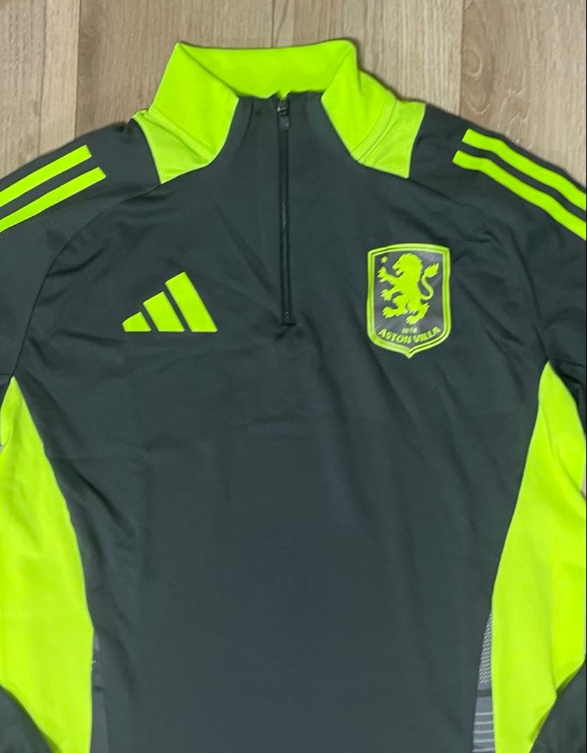 adidas アストンヴィラ　トレーニングトップ　ドリルトップ　ジャージ　新品