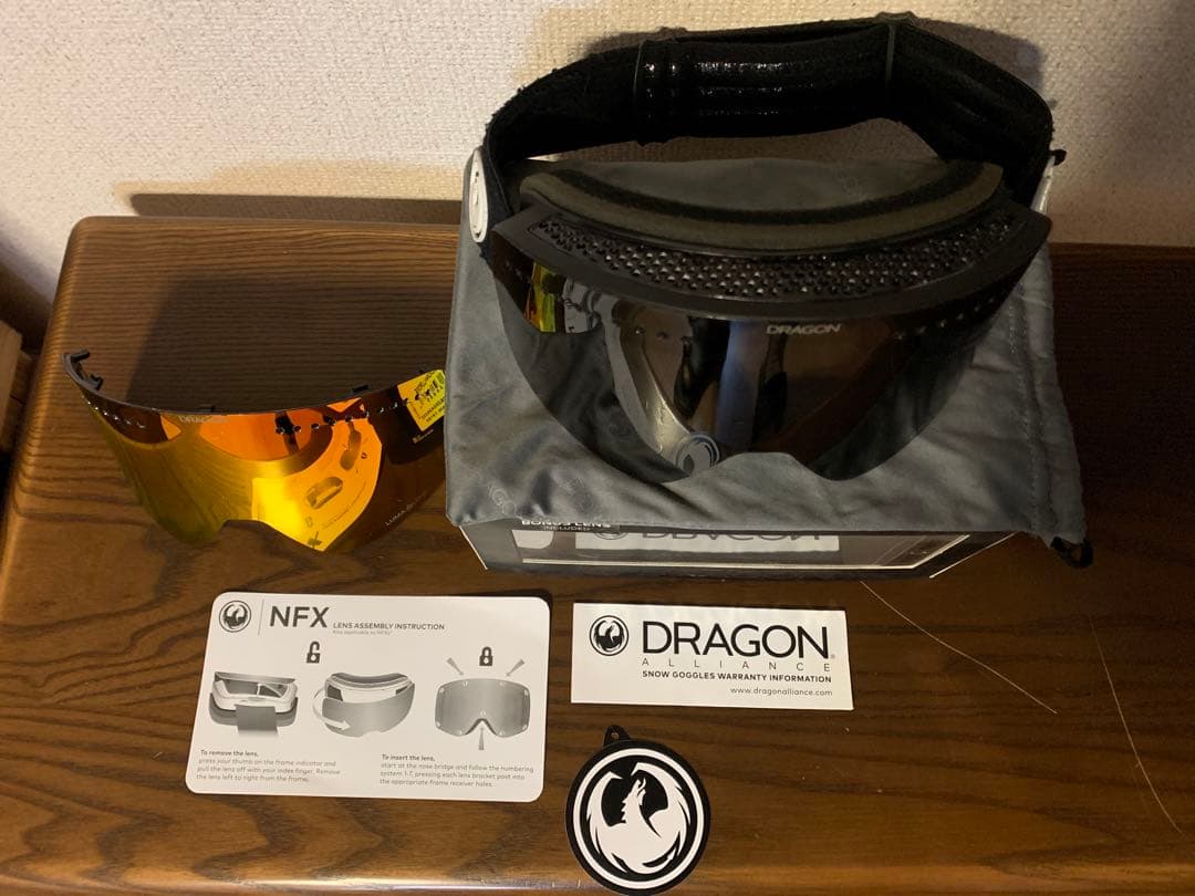 DRAGON NFX ボーナスレンズ付属 luma lens Red lon