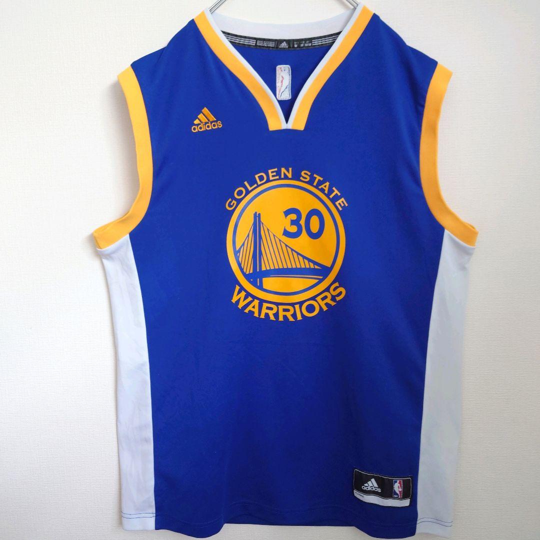 古着 NBA adidas ステフィンカリー ウォーリアーズ ユニフォーム М