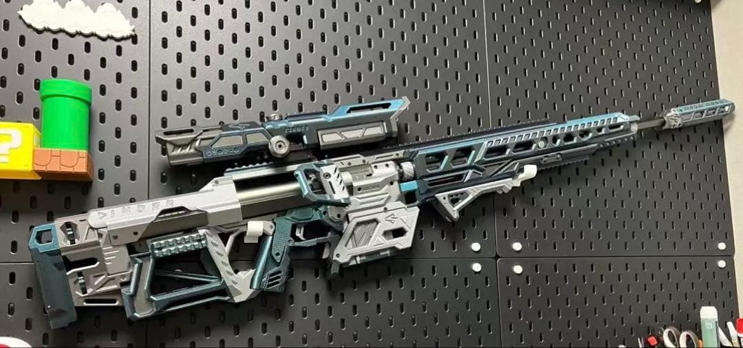 3Dプリンター　インドラ　ライフル型デザイン
