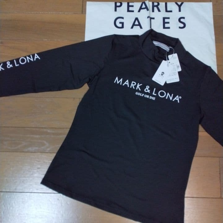 ⭐新品⭐MARK&LONA⭐長袖モック⭐白⭐S⭐M⭐L⭐