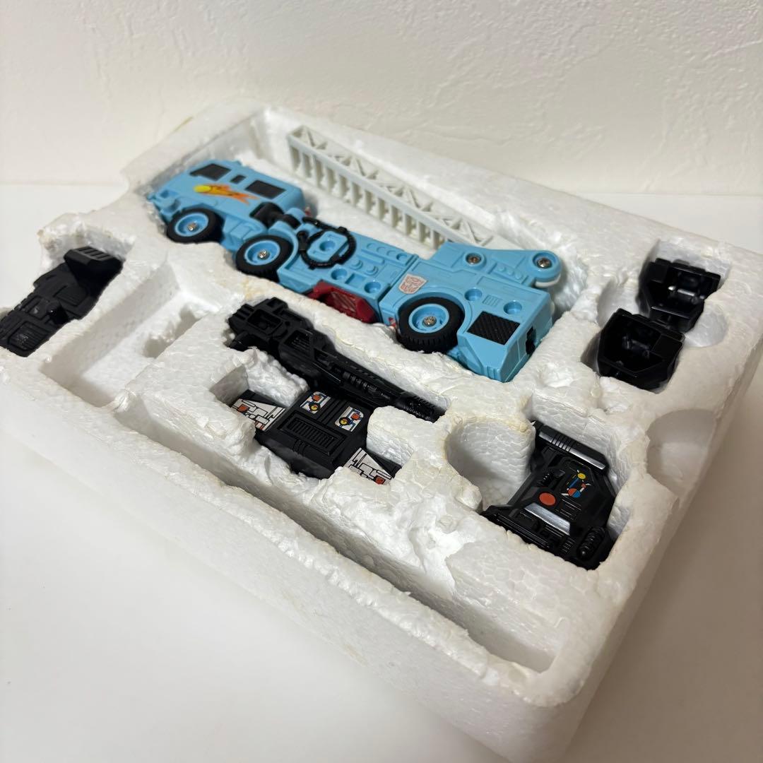 【1986年当時物】タカラ トランスフォーマー C-71 ホットスポット 箱付