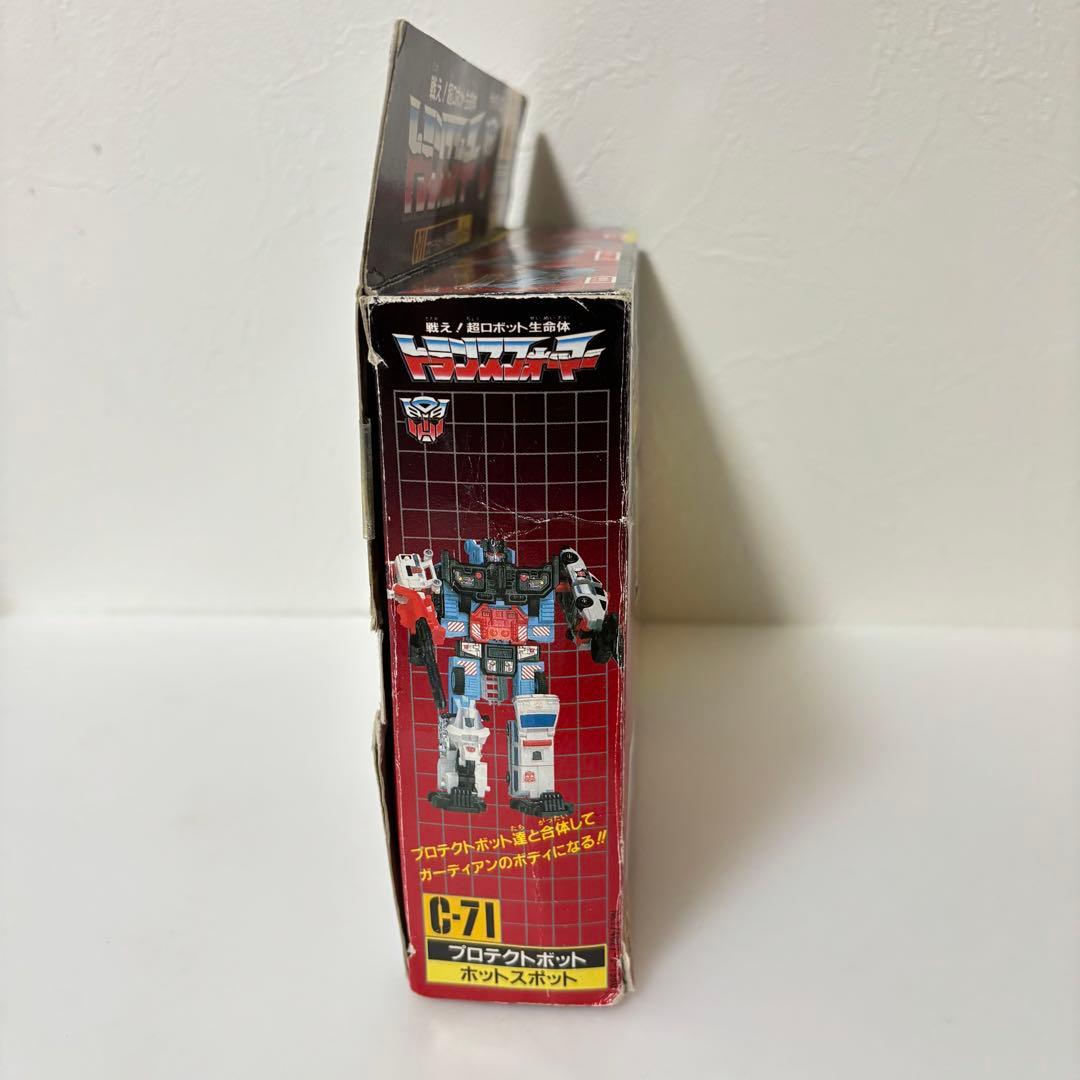 【1986年当時物】タカラ トランスフォーマー C-71 ホットスポット 箱付