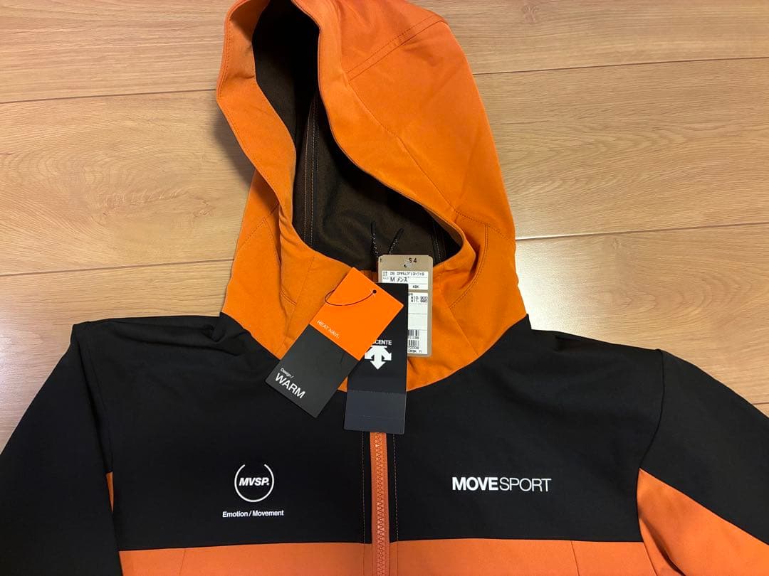 DESCENTE MOVE SPORT ジャケット M オレンジ