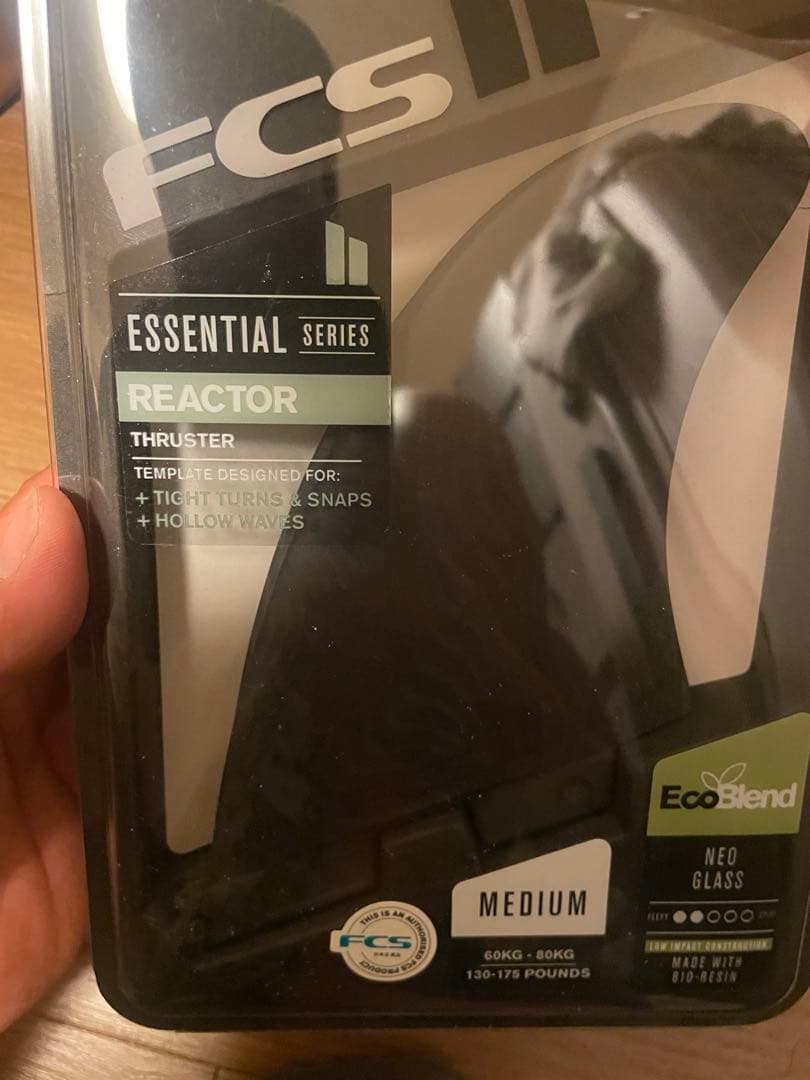 FCS2 FCS reactor リアクター fin Mサイズ トライフィン
