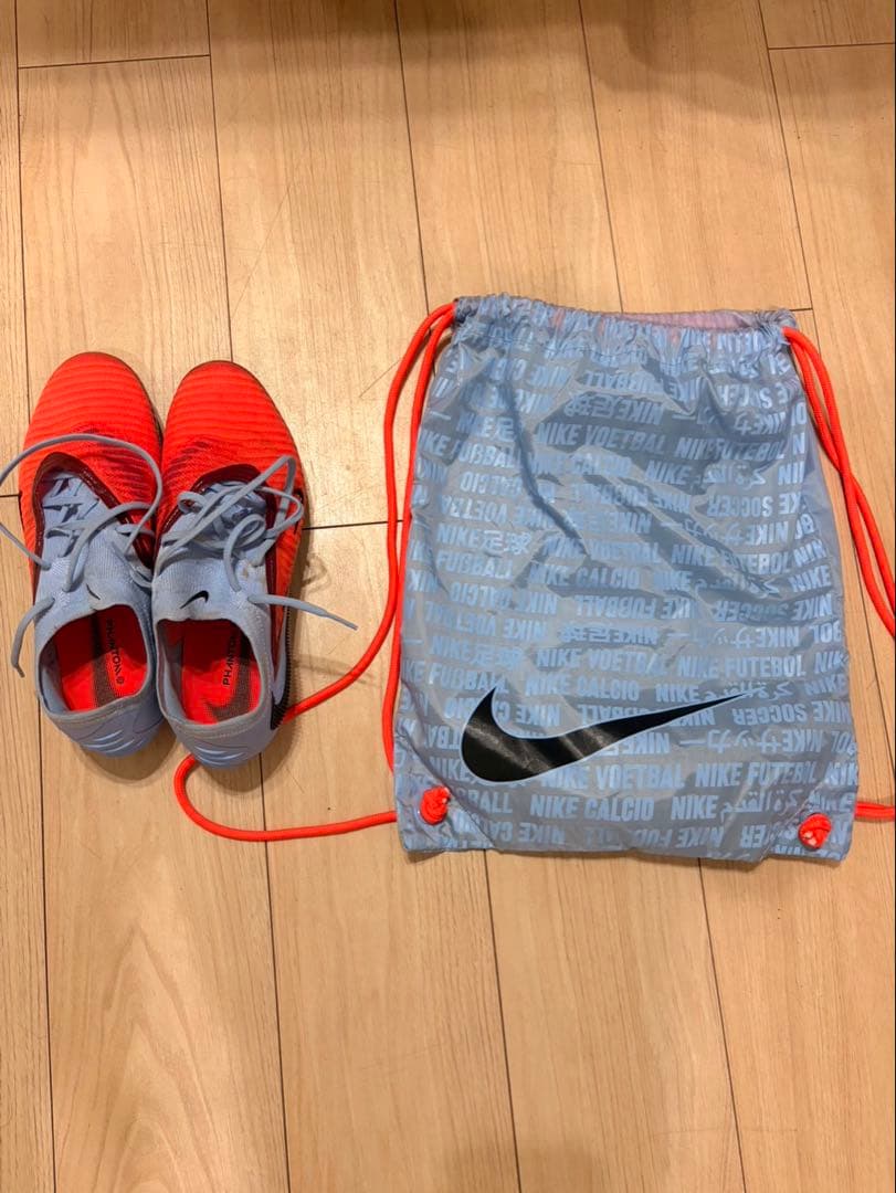 Nike Phantom サッカーシューズ オレンジ/青
