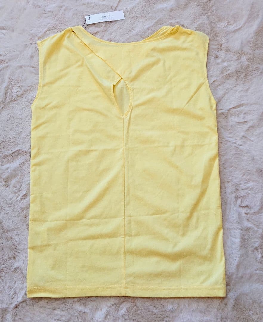 新品 ジュリエ イエロー ヨガウェア トップス