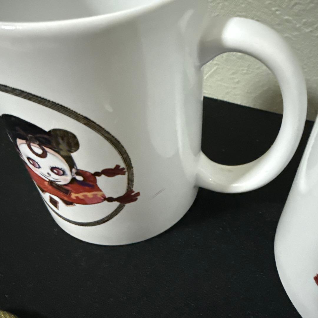 激レア 万有引力 身毒丸 マグカップ 2個 クラウドファンディング 限定品
