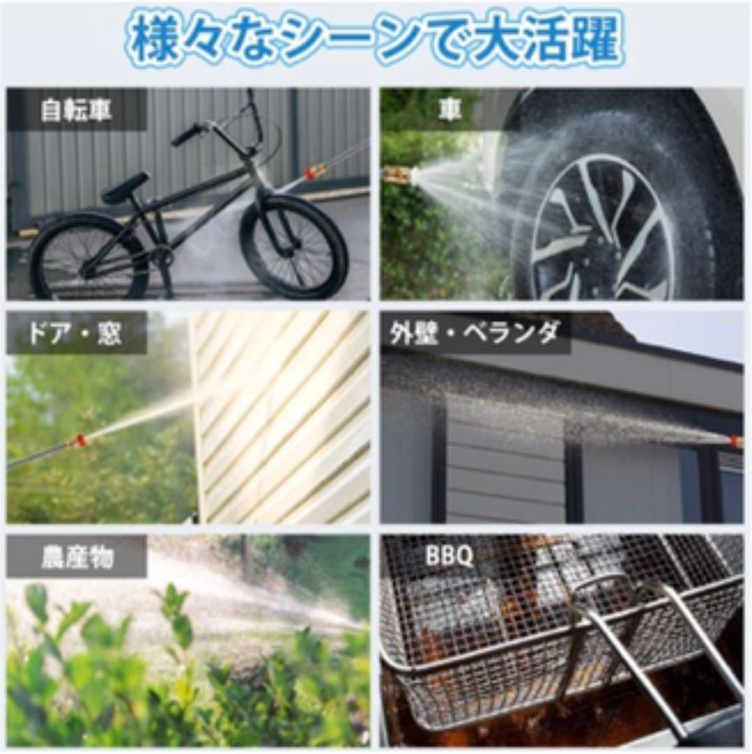 高圧洗浄器 18V　（18Vバッテリーと充電器別売)