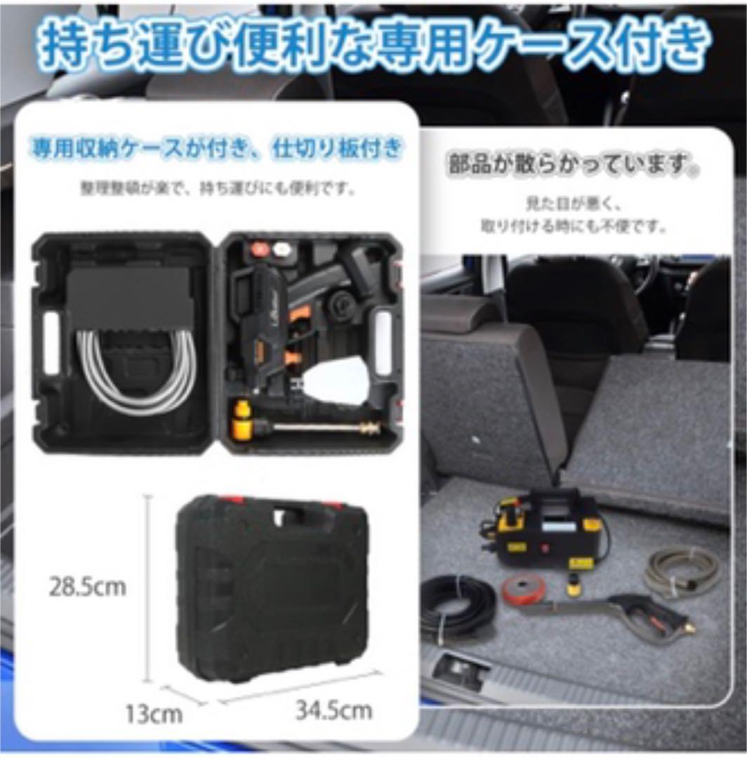 高圧洗浄器 18V　（18Vバッテリーと充電器別売)