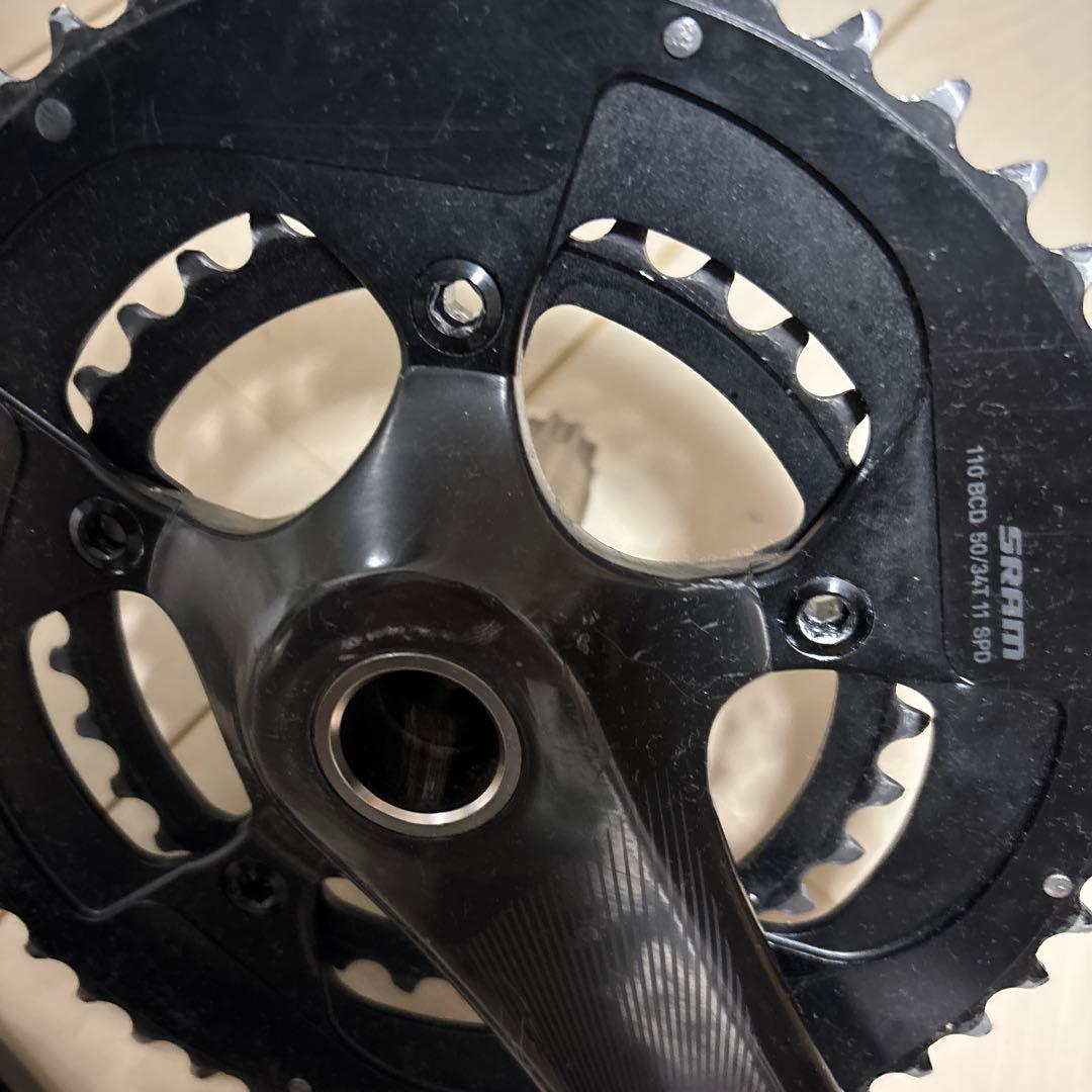 SRAM スラム　RED クランクセット　11s 中古品