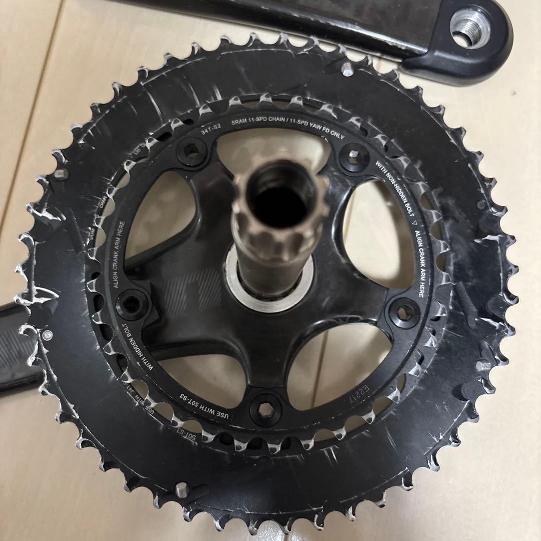 SRAM スラム　RED クランクセット　11s 中古品