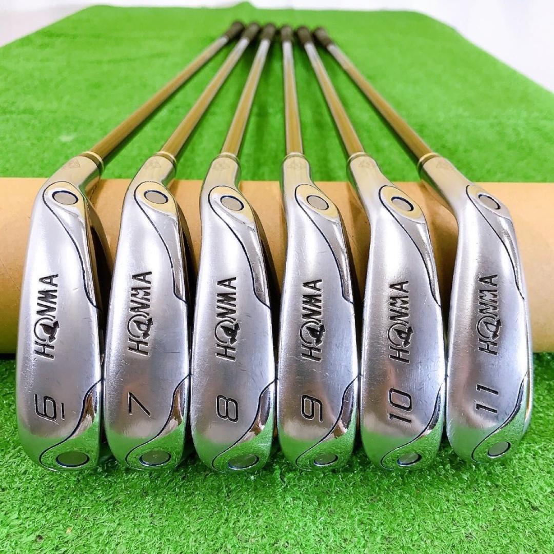 サ68★★★HONMA BERES MG700 星3S 超豪華6本アイアンセット