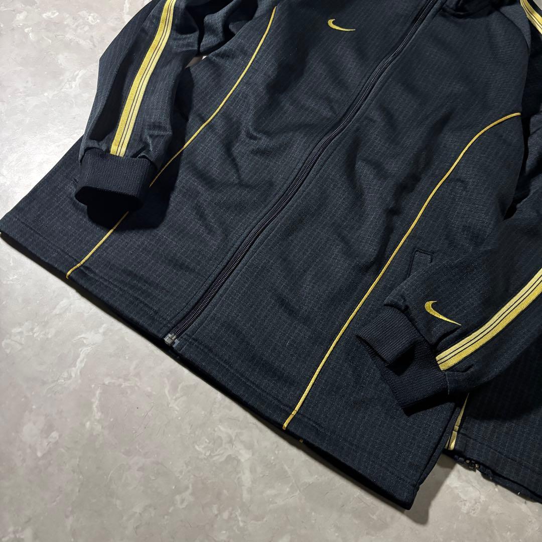 00s OLD NIKE セットアップ 黒金 y2k トラックジャケット