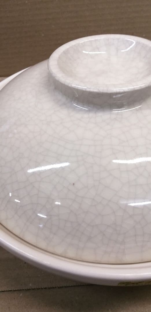 新品　貫入土鍋　11号