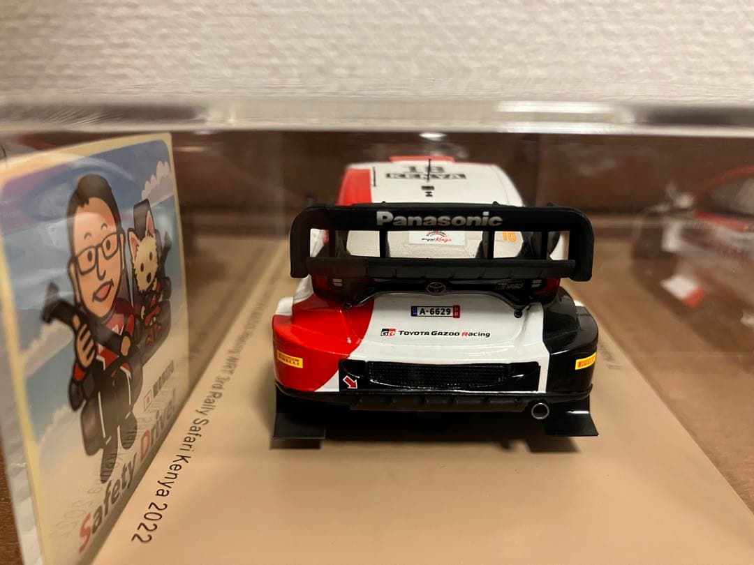 スパーク 1/43 GRヤリス WRT #18 サファリラリー2022 勝田貴元
