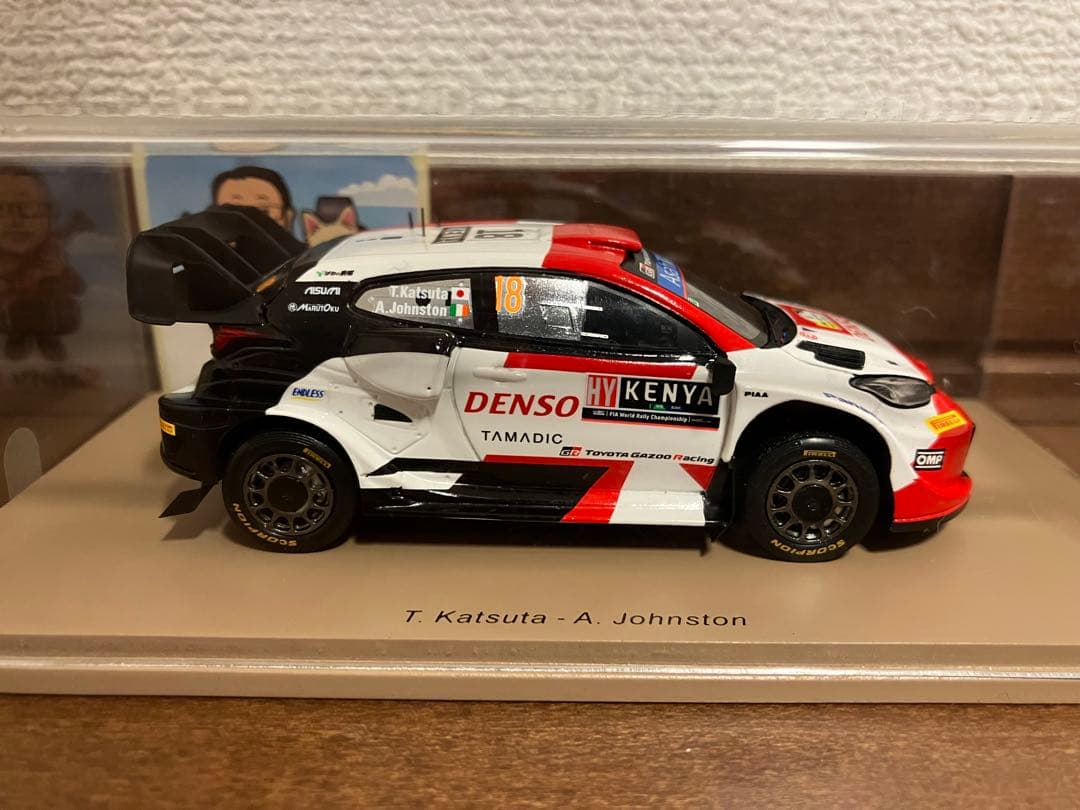 スパーク 1/43 GRヤリス WRT #18 サファリラリー2022 勝田貴元
