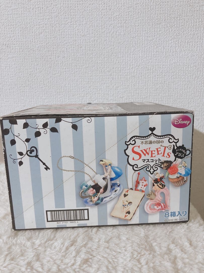 Disneyリーメント 不思議の国のSWEETSマスコット全8種BOX 食玩