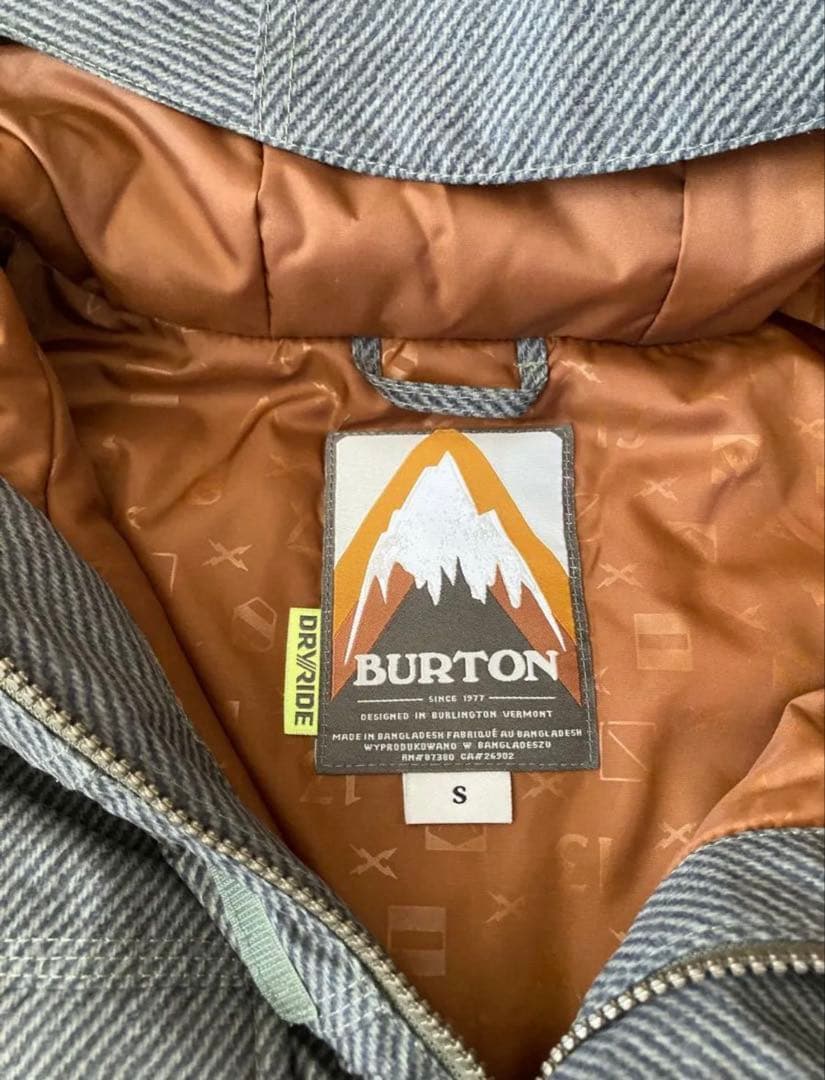 Burton バートン　ウエア　DRYRIDE メンズ　S