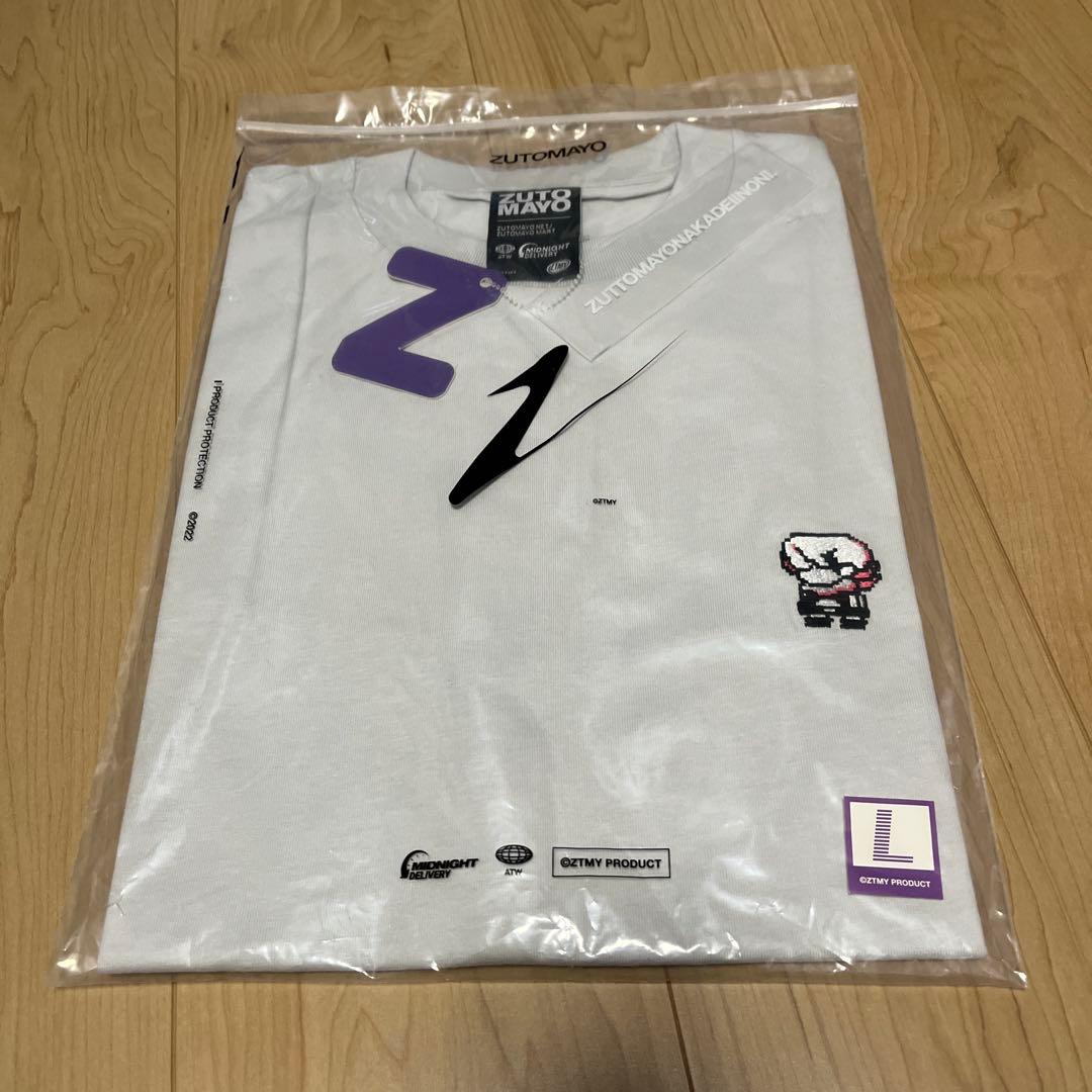 ずとまよGAME NIRA TEE [蹴っ飛ばした毛布] イラストゲームTシャツ