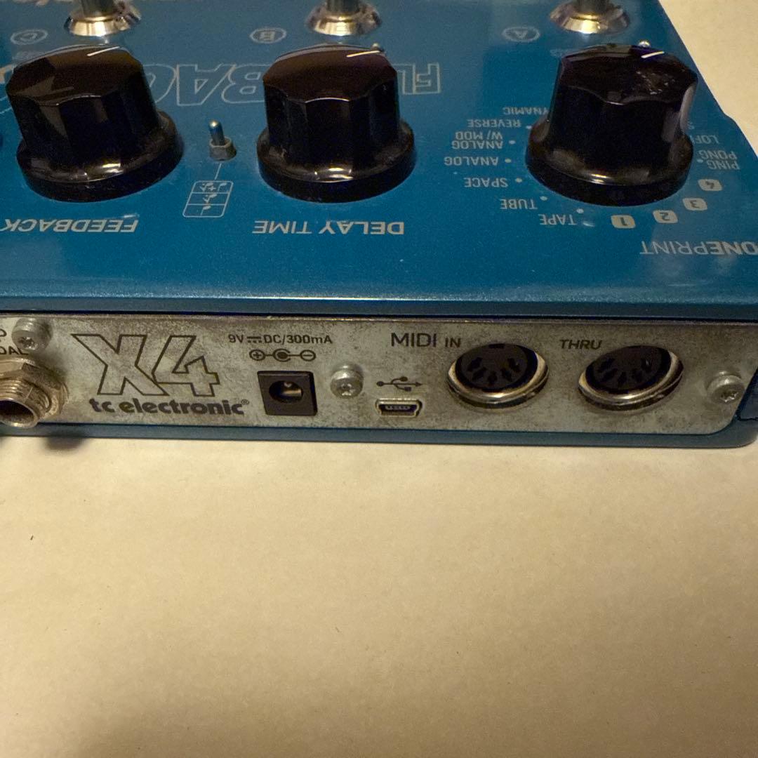 tc electronic FLASHBACK X4 ディレイ & ルーパー