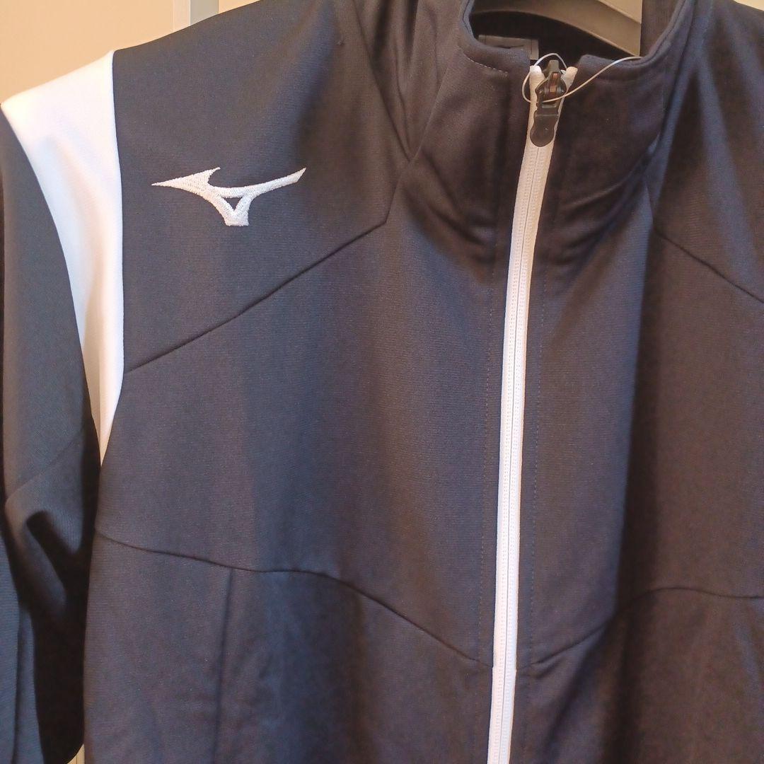 MIZUNO ジャージ上下セット　S　ネイビー×ホワイト　新品、未使用
