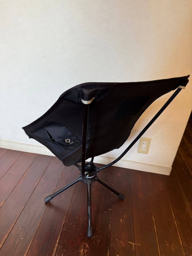 Helinox タクティカルスウィベルチェア ブラック　収納バッグ付き