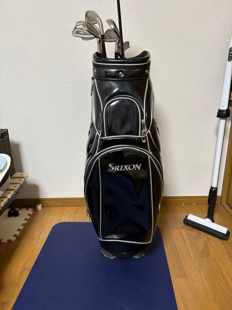Srixon ゴルフバッグ　＋SPALDING クラブセット 右利き