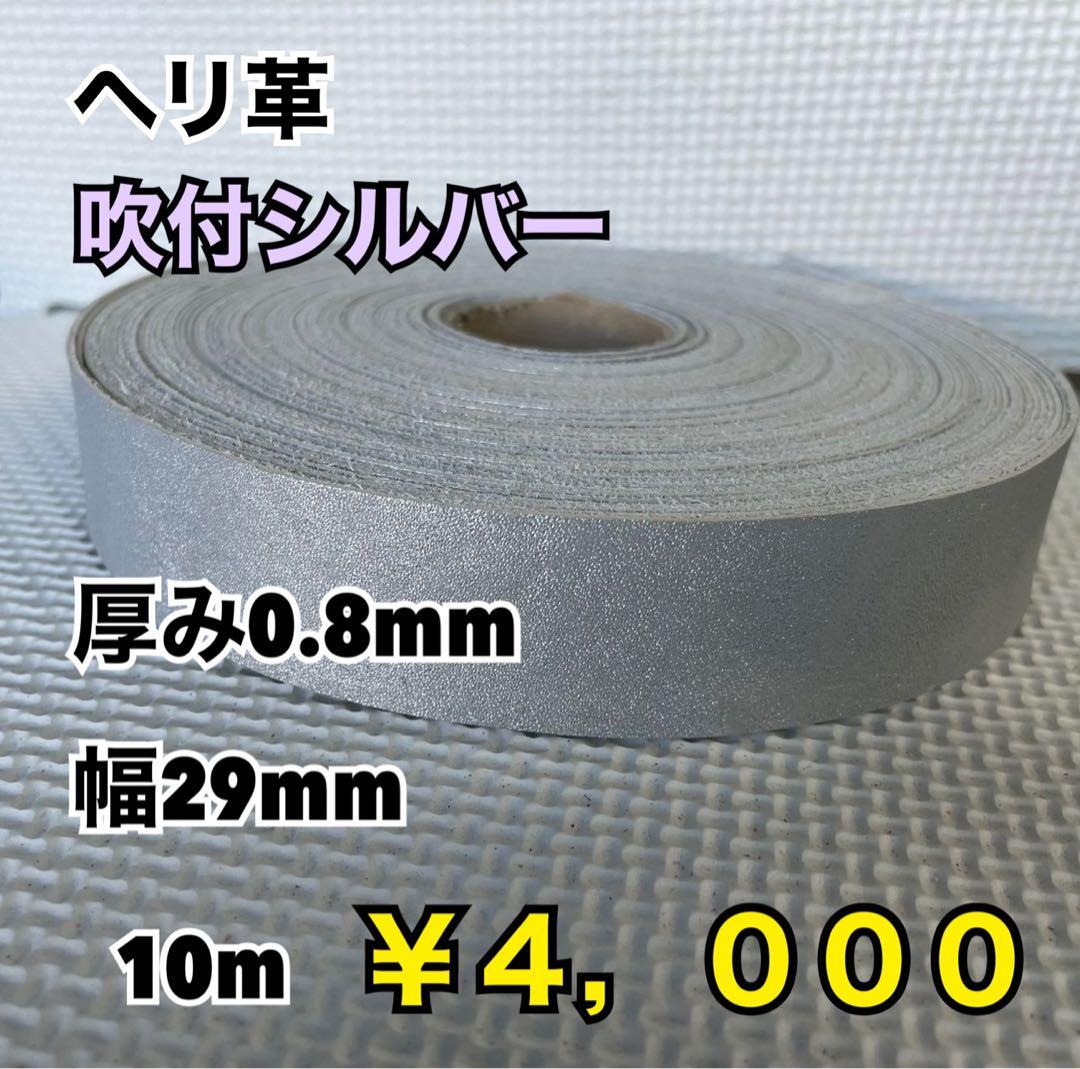吹付シルバーへり10m、グレーへり10m