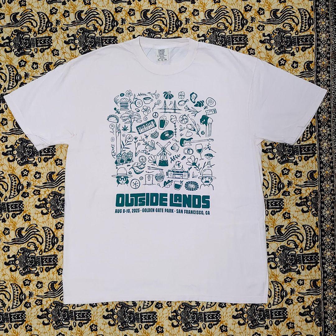 ★藤井風さん出演 2025年 Outside Lands ラインナップT XL