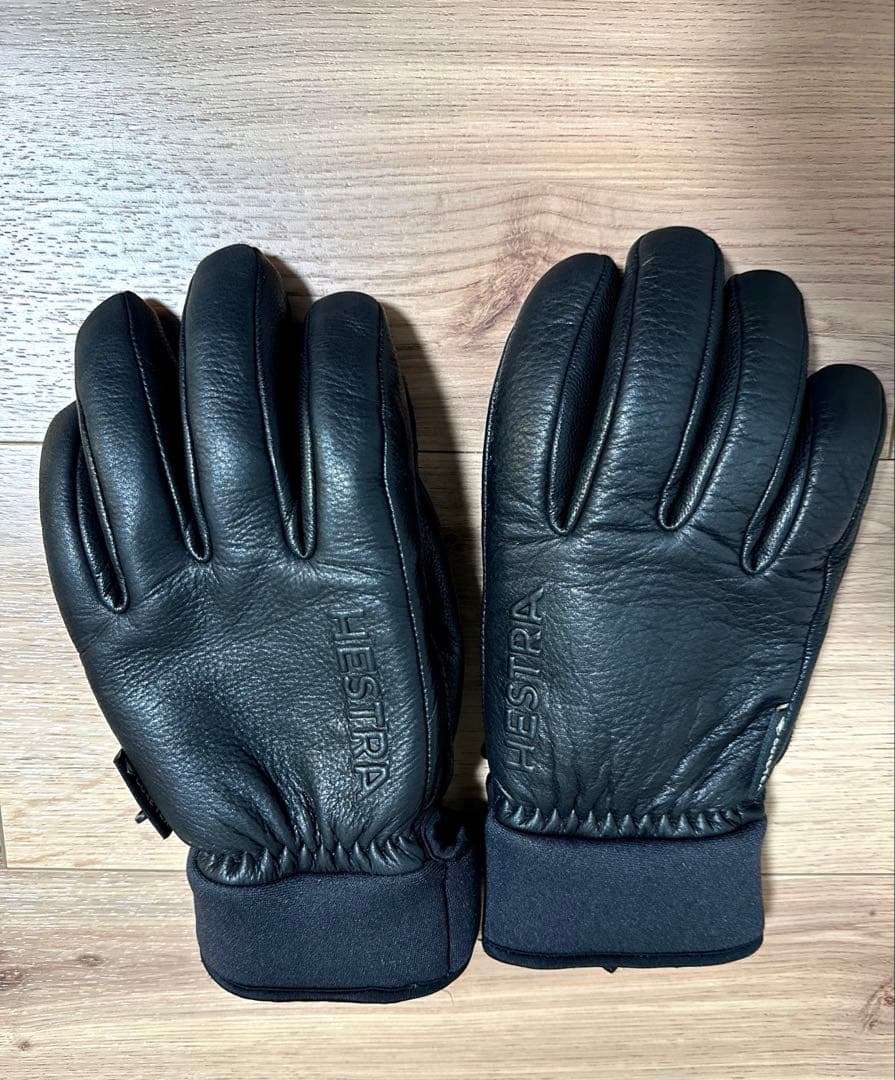 HESTRA ヘストラOMNI GTX FULL LEATHER BLACK新古