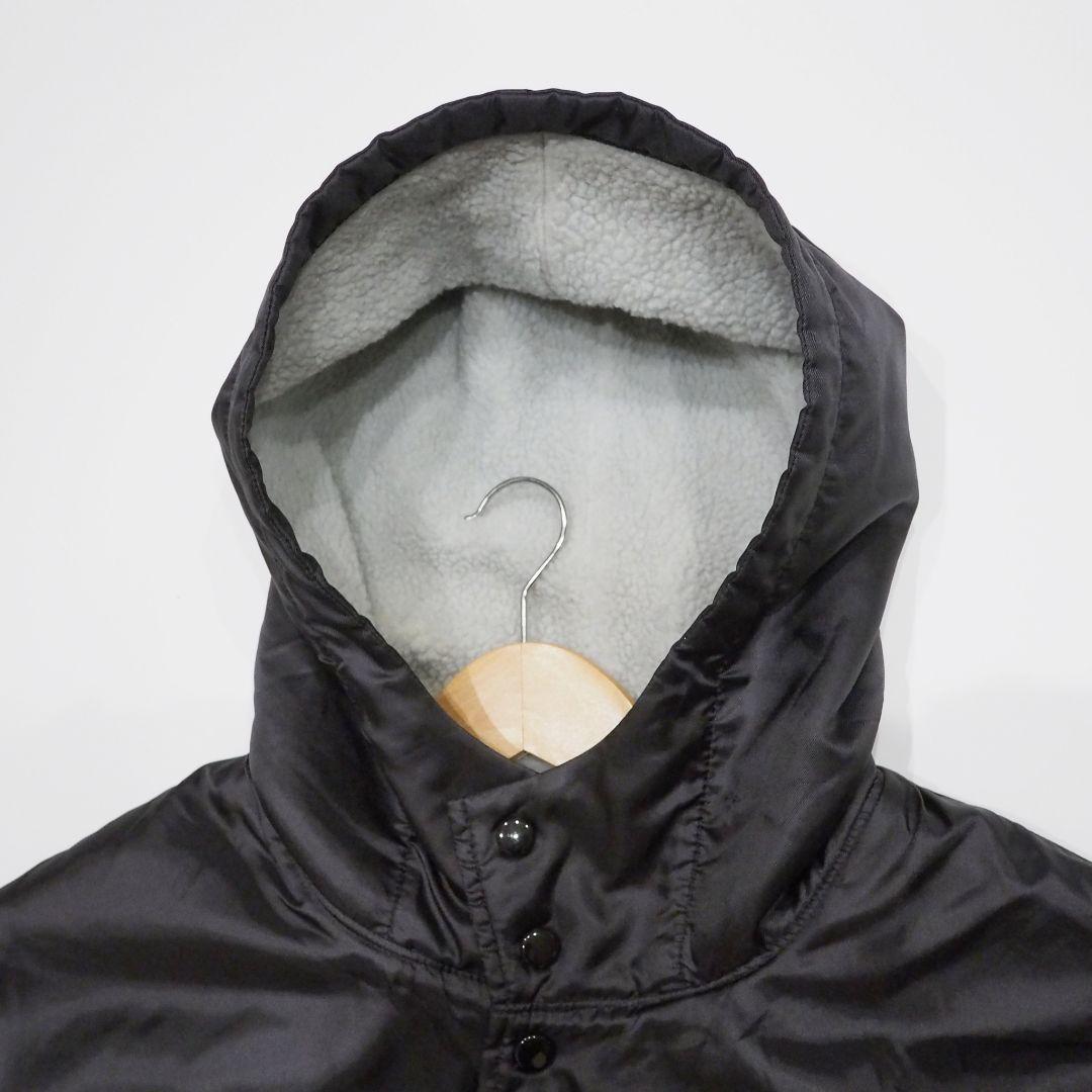 美品 adidas 90s 裏ボアベンチコート ビッグロゴ L-O デサント製